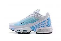 nike air max plus tn3 chaussures pour enfant blanc bleu noir